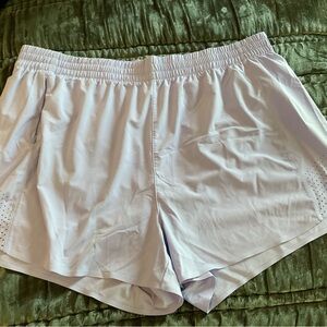 Athleta hustle shorts, 2X